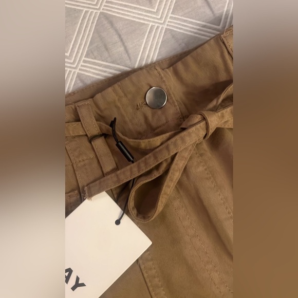 NWT Day Birger Et Mikkelsen Brown Wide-Leg Pants Size 32 - Picture 4 of 13